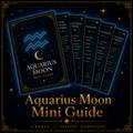 Aquarius Moon Mini Guide