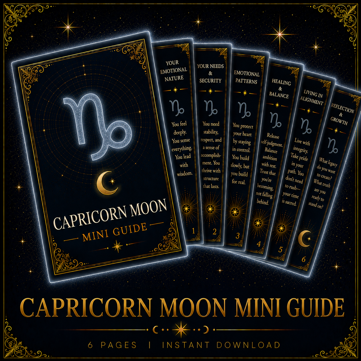 Capricorn Moon Mini Guide