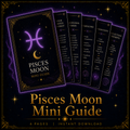 Pisces Moon Affirmation Card Deck