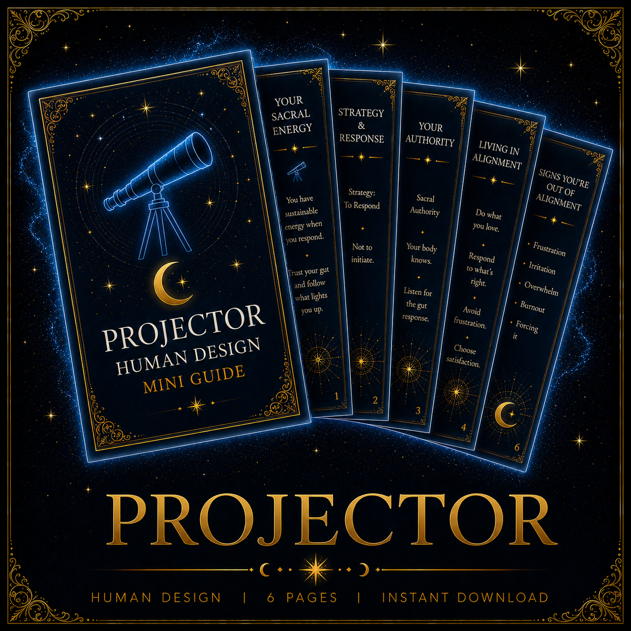 Projector Human Design Mini Guide