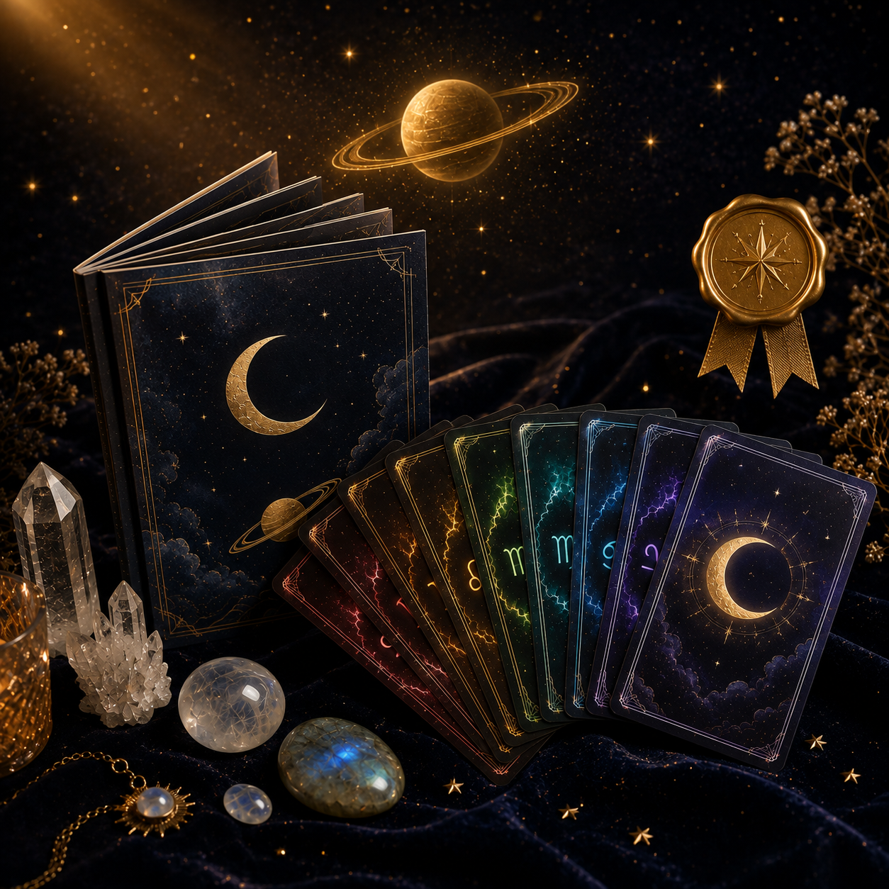 Rising Sign Bundle — Mini Guide + Card Deck