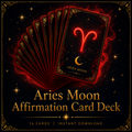 Aries Moon Affirmation Card Deck