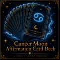 Cancer Moon Affirmation Card Deck
