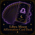 Libra Moon Affirmation Card Deck