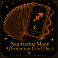 Sagittarius Moon Affirmation Card Deck