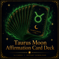 Taurus Moon Affirmation Card Deck